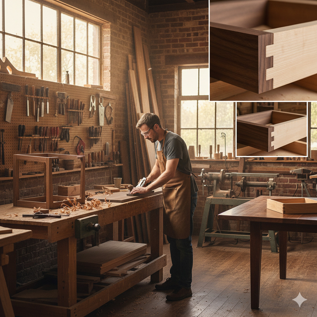 Vista del taller artesanal